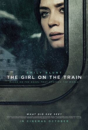 Girl on the train poster